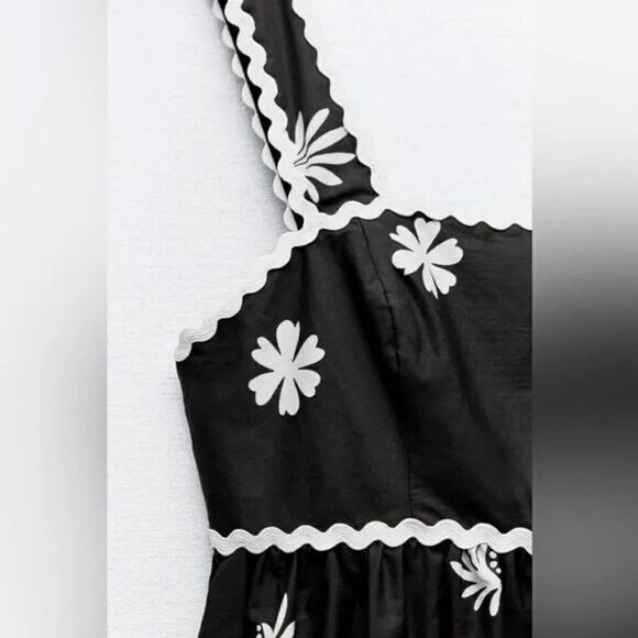 ZARA PRINTED MIDI DRESS‎ - Picture 10 of 10